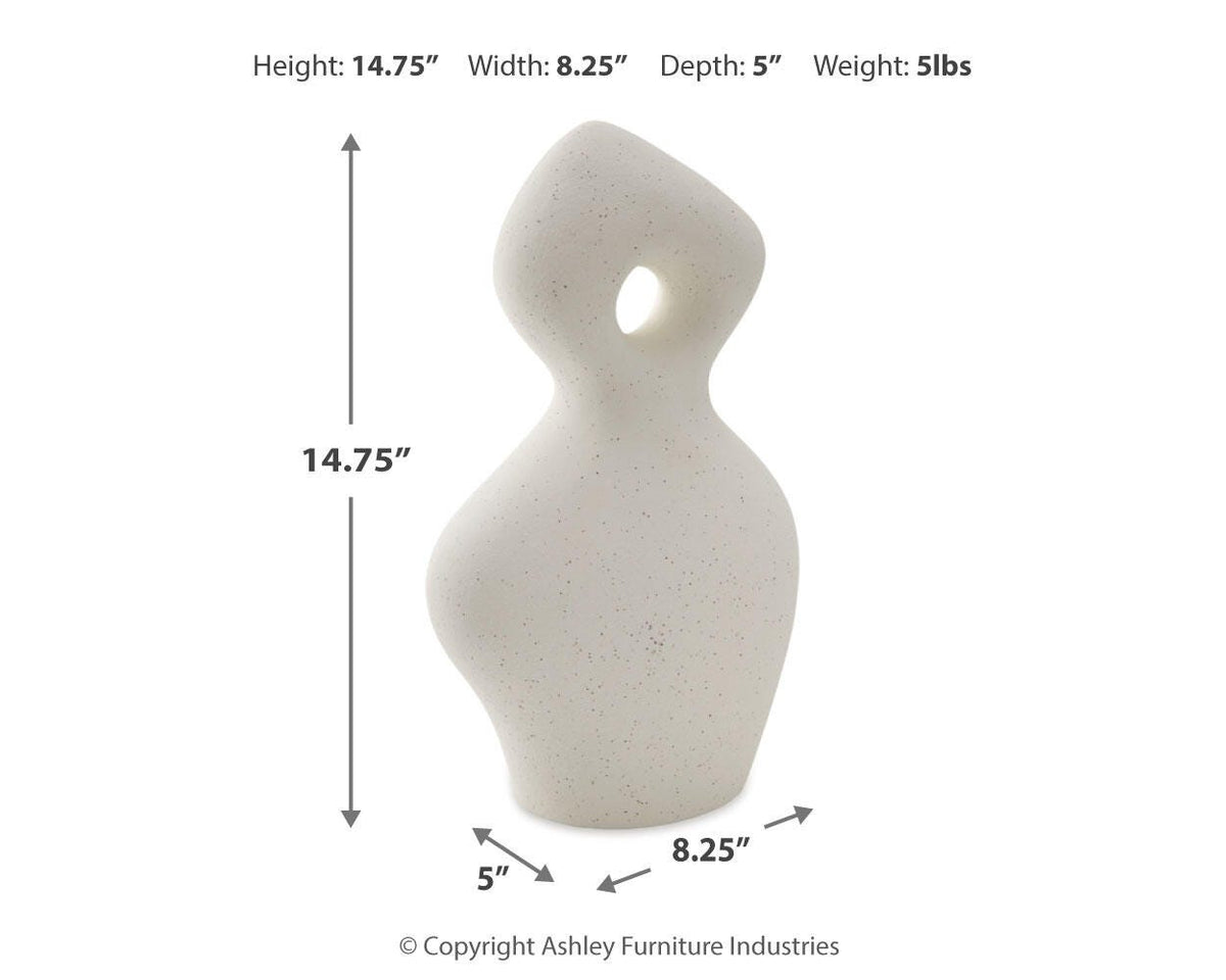 Arthrow Sculpture - A2000650 - approximate manufacturer dimensions (supplier image 6)