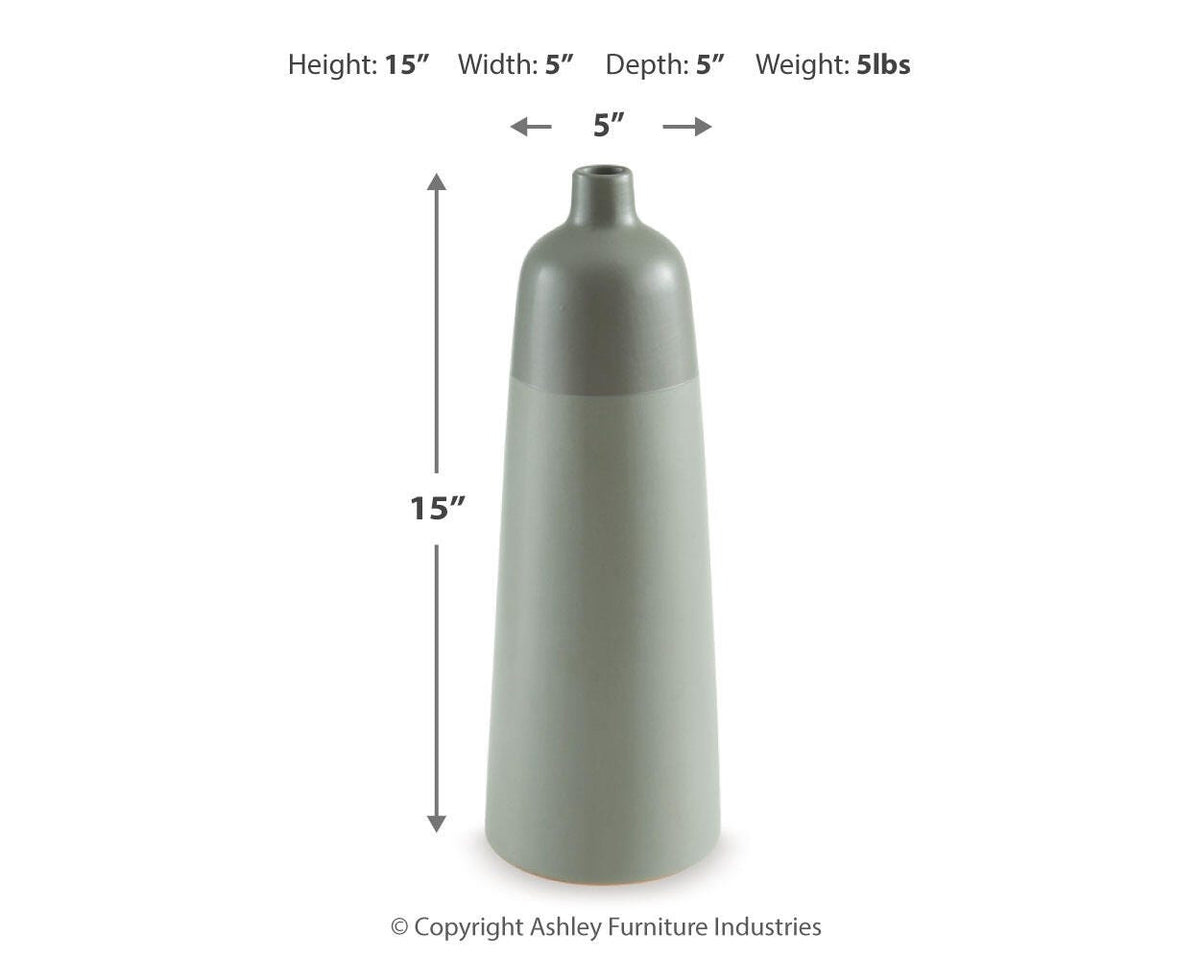 Peerland Vase - A2000655 - approximate manufacturer dimensions (supplier image 5)