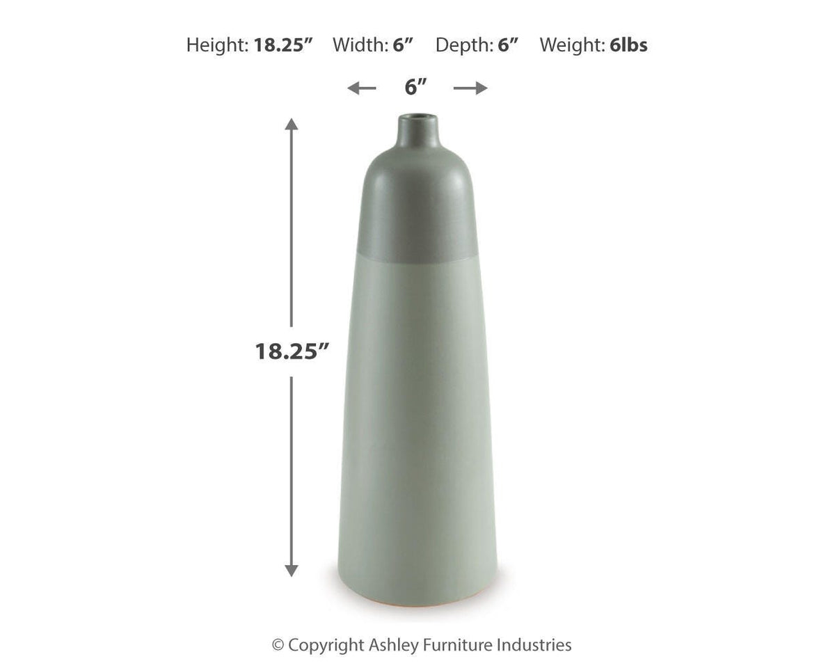 Peerland Vase - A2000656 - approximate manufacturer dimensions (supplier image 10)