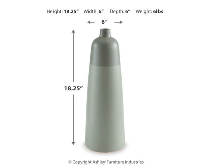 Peerland Vase - A2000656 - approximate manufacturer dimensions (supplier image 10)