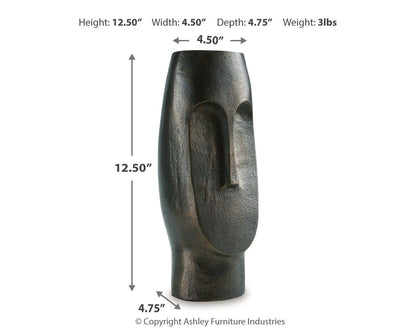 Elanman Vase - A2000693 - approximate manufacturer dimensions (supplier image 6)
