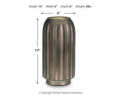 Briarcott Vase - A2000704 - approximate manufacturer dimensions (supplier image 16)