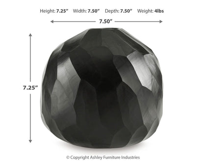 Ryanford Vase - A2000717 - approximate manufacturer dimensions (supplier image 10)
