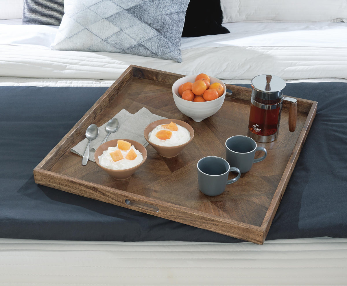 Heddford Tray - A2000722 - product view or room setting; only tray included (supplier image 2)
