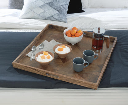 Heddford Tray - A2000722 - product view or room setting; only tray included (supplier image 2)