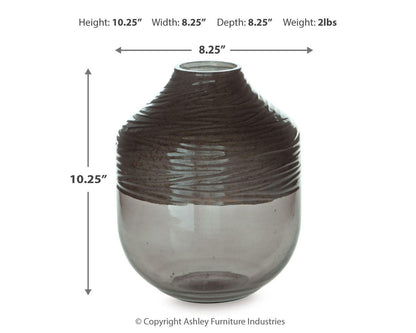 Harpwick Vase - A2000726 - approximate manufacturer dimensions (supplier image 8)