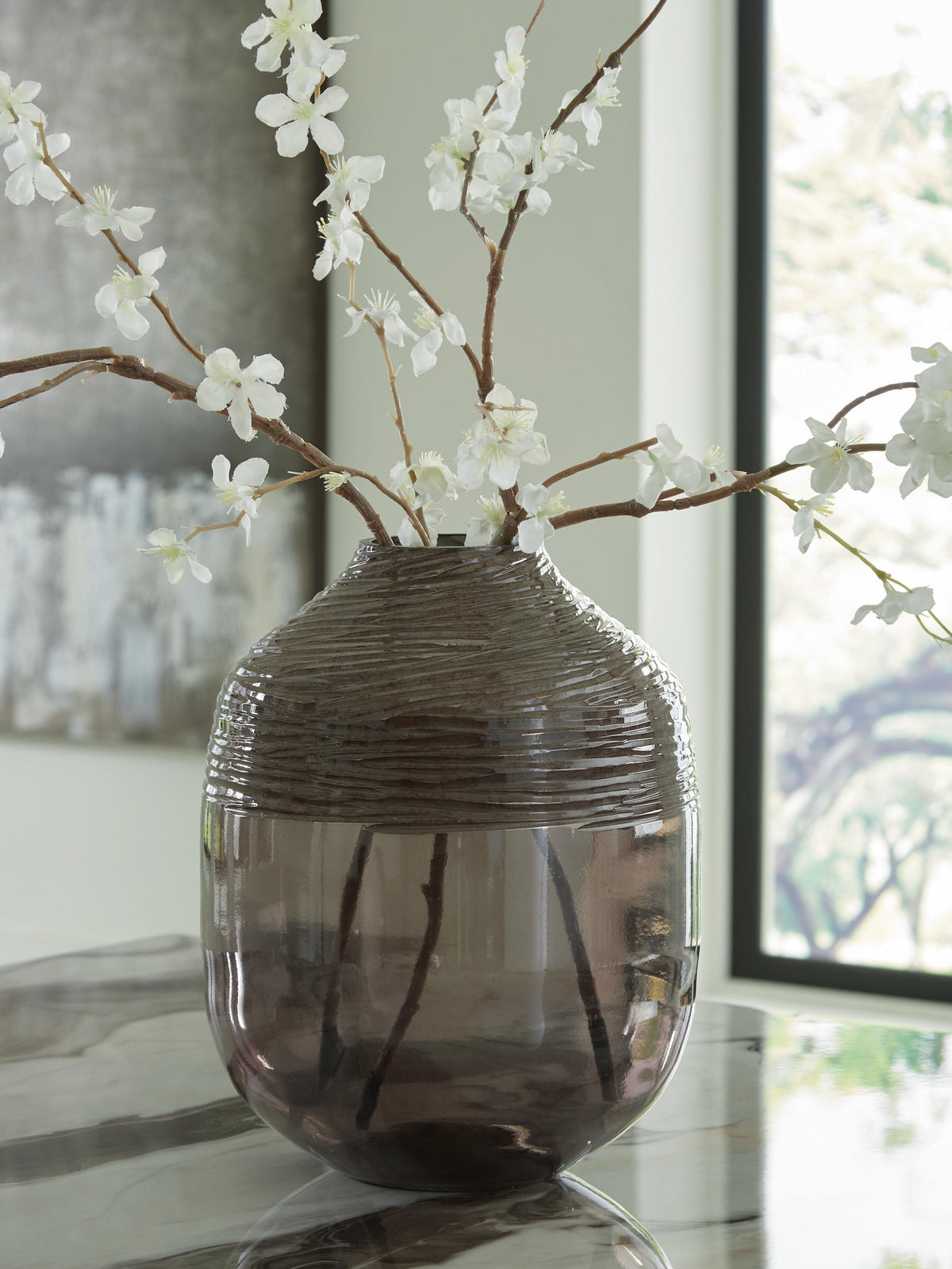 Harpwick Vase - A2000727 - product view or room setting; only vase included (supplier image 2)
