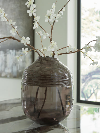 Harpwick Vase - A2000727 - product view or room setting; only vase included (supplier image 2)