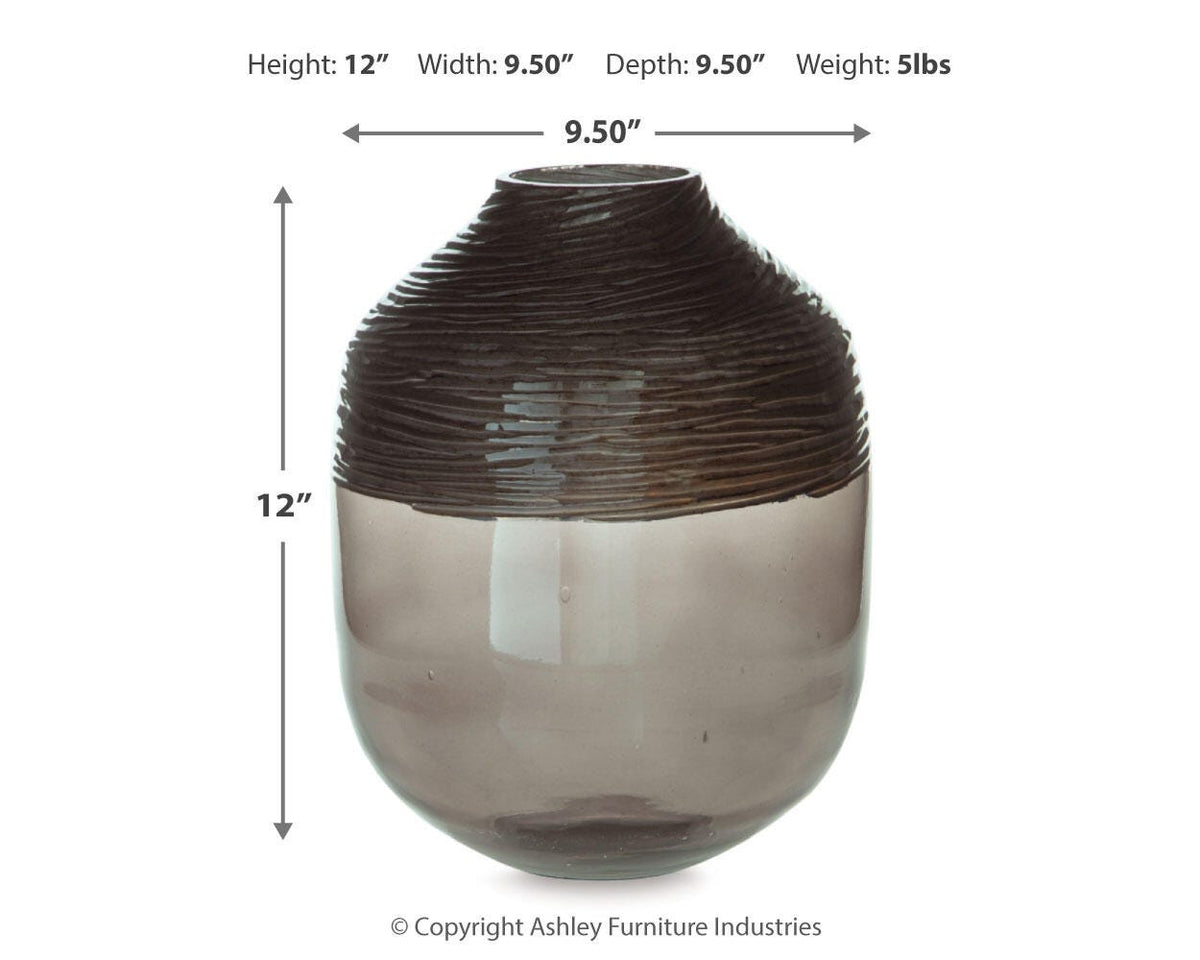 Harpwick Vase - A2000727 - approximate manufacturer dimensions (supplier image 4)
