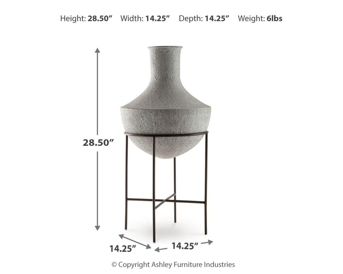 Estonbank Vase - A2000747 - approximate manufacturer dimensions (supplier image 6)