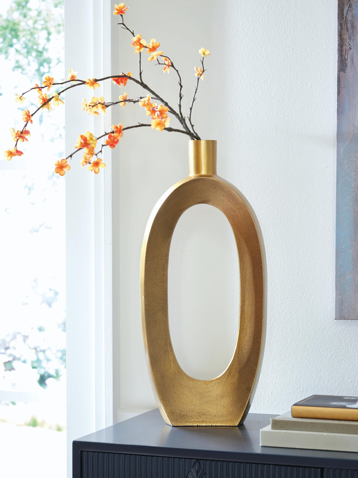 Lawtonville Vase - A2000752 - product view or room setting; only vase included (supplier image 2)