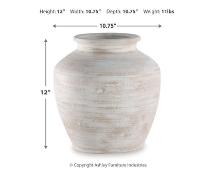 Meadie Vase - A2000788 - approximate manufacturer dimensions (supplier image 35)