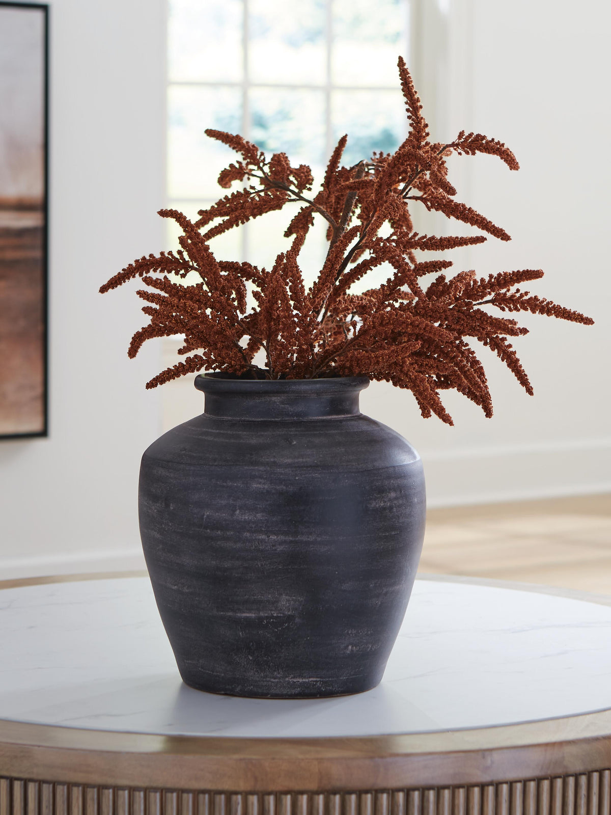 Meadie Vase - A2000791 - product view or room setting; only vase included (supplier image 13)