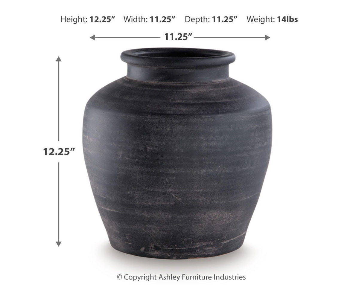 Meadie Vase - A2000791 - approximate manufacturer dimensions (supplier image 17)