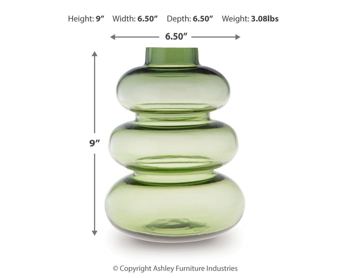 Renethorne Vase - A2000801 - approximate manufacturer dimensions (supplier image 8)