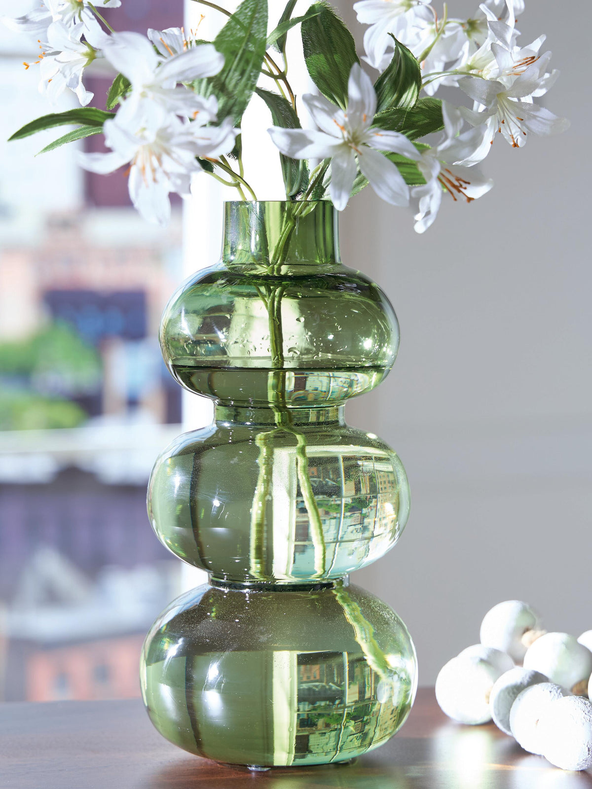 Renethorne Vase - A2000802 - product view or room setting; only vase included (supplier image 2)