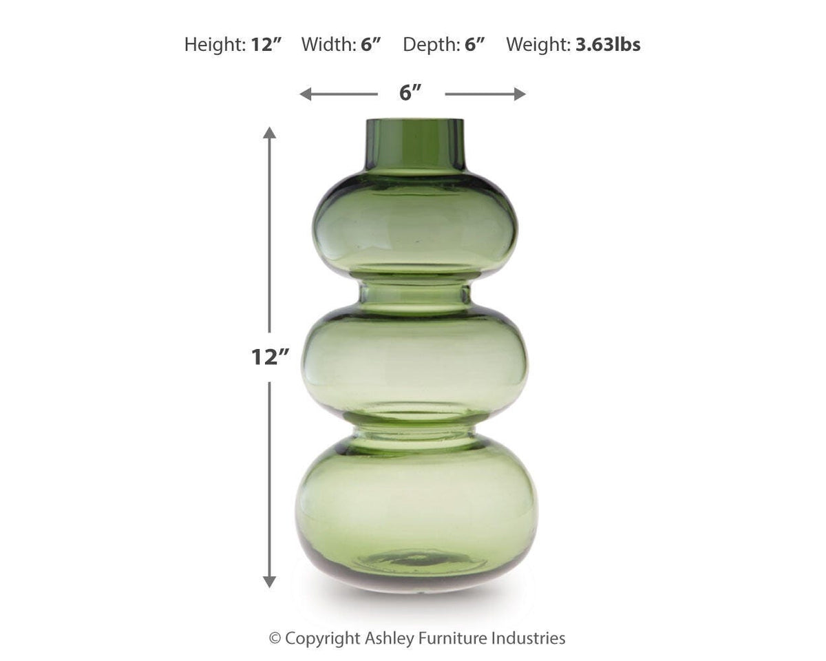 Renethorne Vase - A2000802 - approximate manufacturer dimensions (supplier image 4)