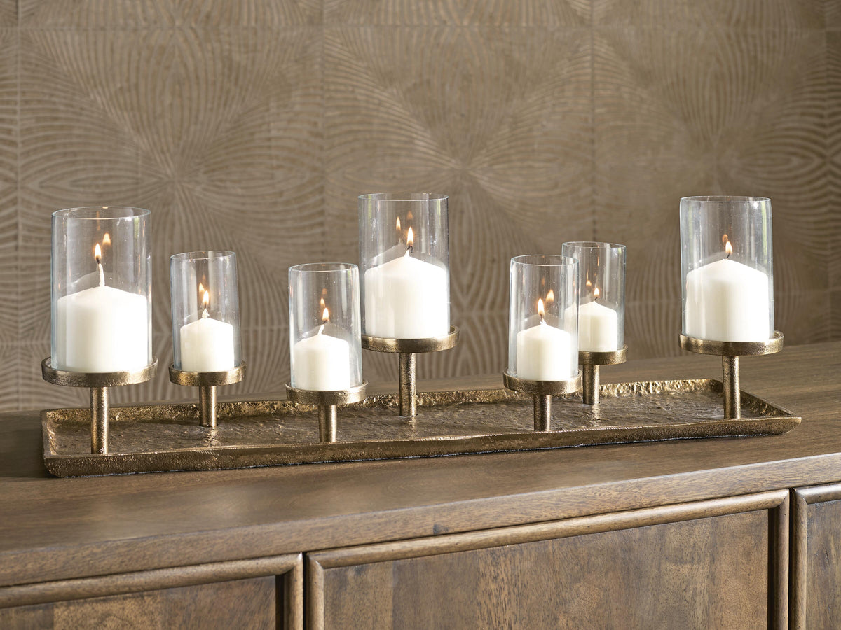Wallmond Candle Holder - A2000820 - product view or room setting; only candle holder included (supplier image 2)