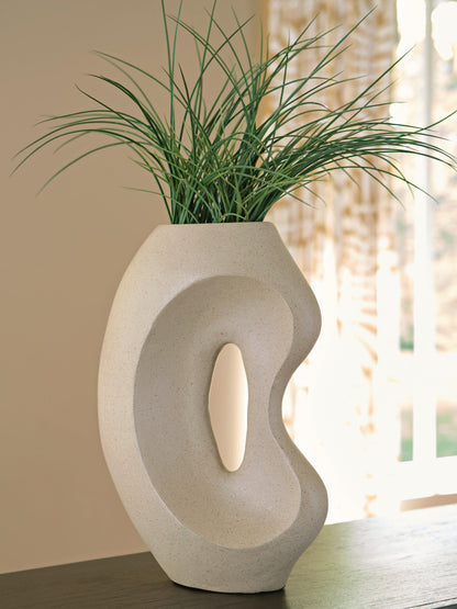 Odion Vase - A2000842 - product view or room setting; only vase included (supplier image 2)