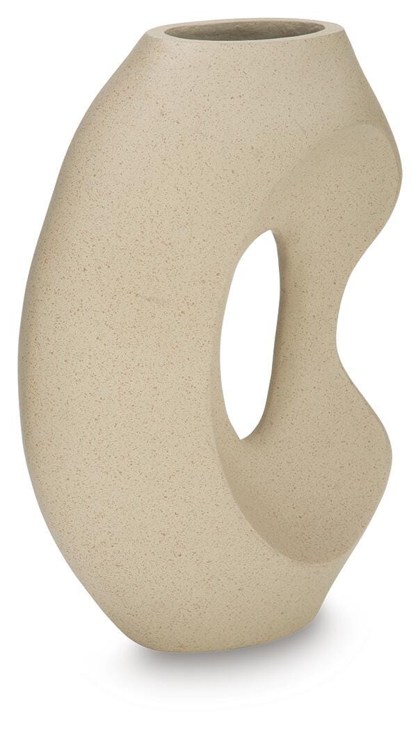 Odion Vase - A2000842 - product view or room setting; only vase included (supplier image 3)