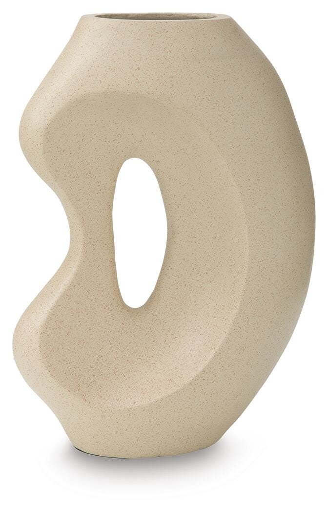 Odion Vase - A2000842 - product view or room setting; only vase included (supplier image 1)