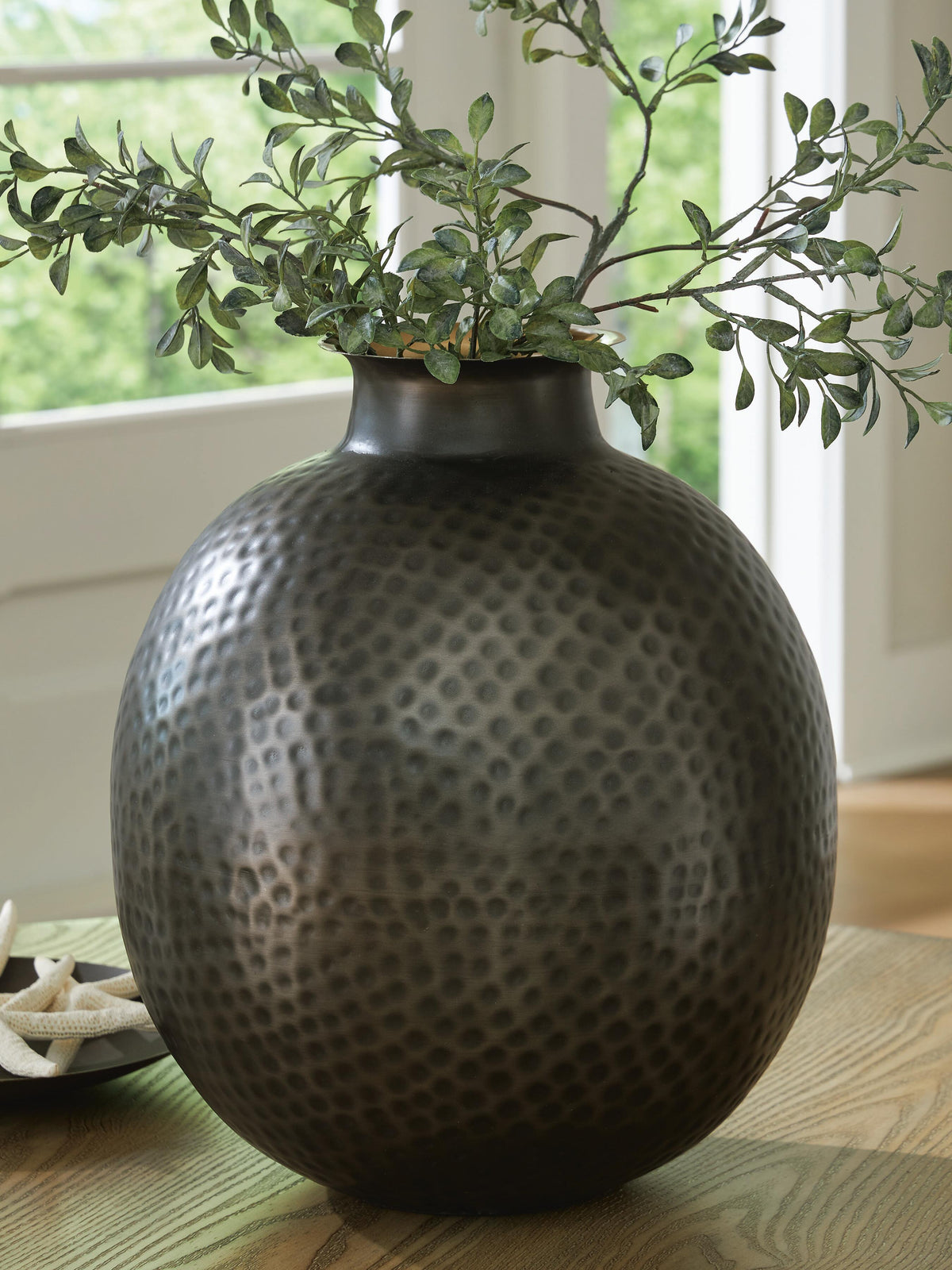 Woody Vase - A2000845 - product view or room setting; only vase included (supplier image 2)