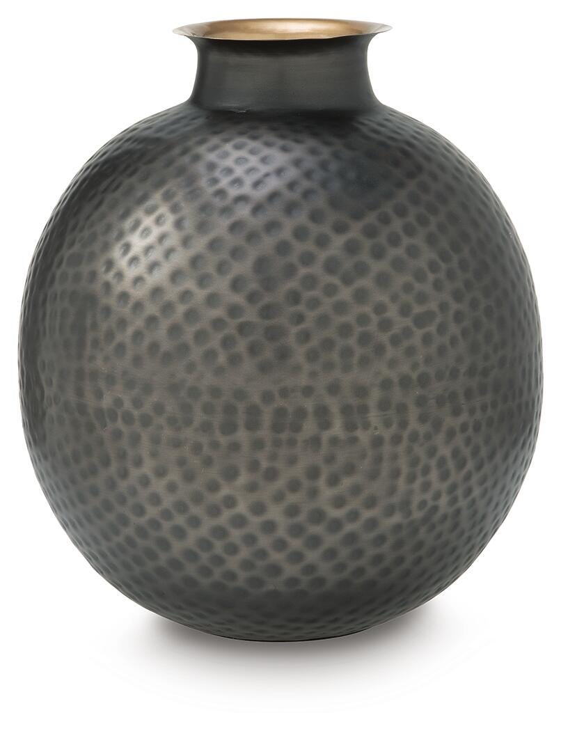 Woody Vase - A2000845 - product view or room setting; only vase included (supplier image 1)
