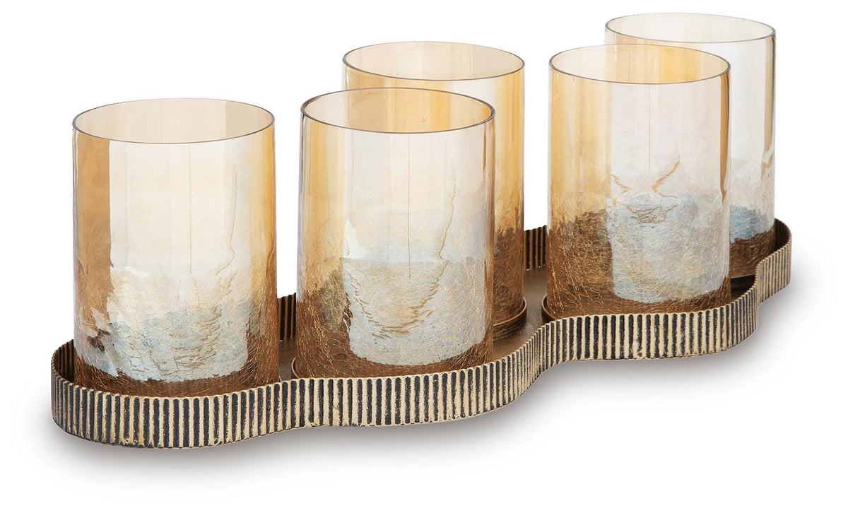 Evereton Candle Holder - A2000856 - product view or room setting; only candle holder included (supplier image 3)