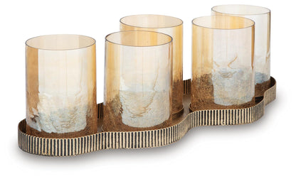 Evereton Candle Holder - A2000856 - product view or room setting; only candle holder included (supplier image 3)