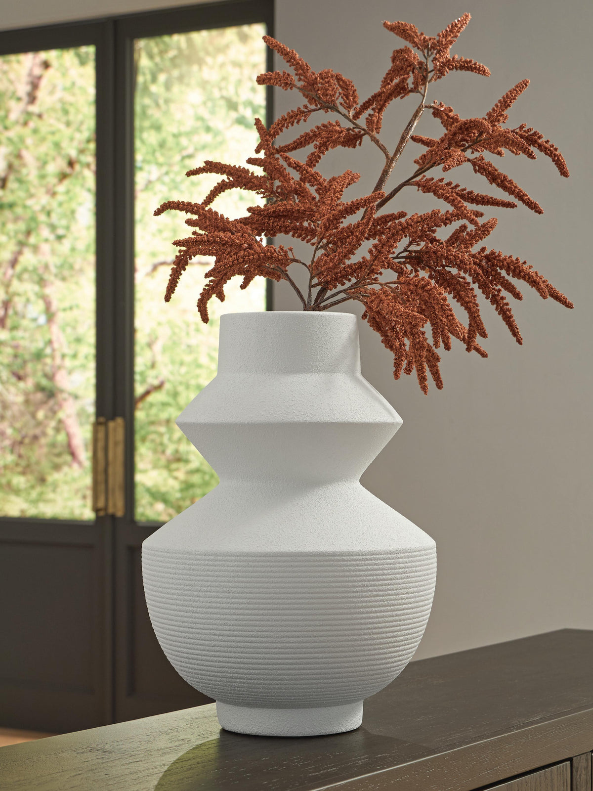 Naveen Vase - A2000871 - product view or room setting; only vase included (supplier image 2)