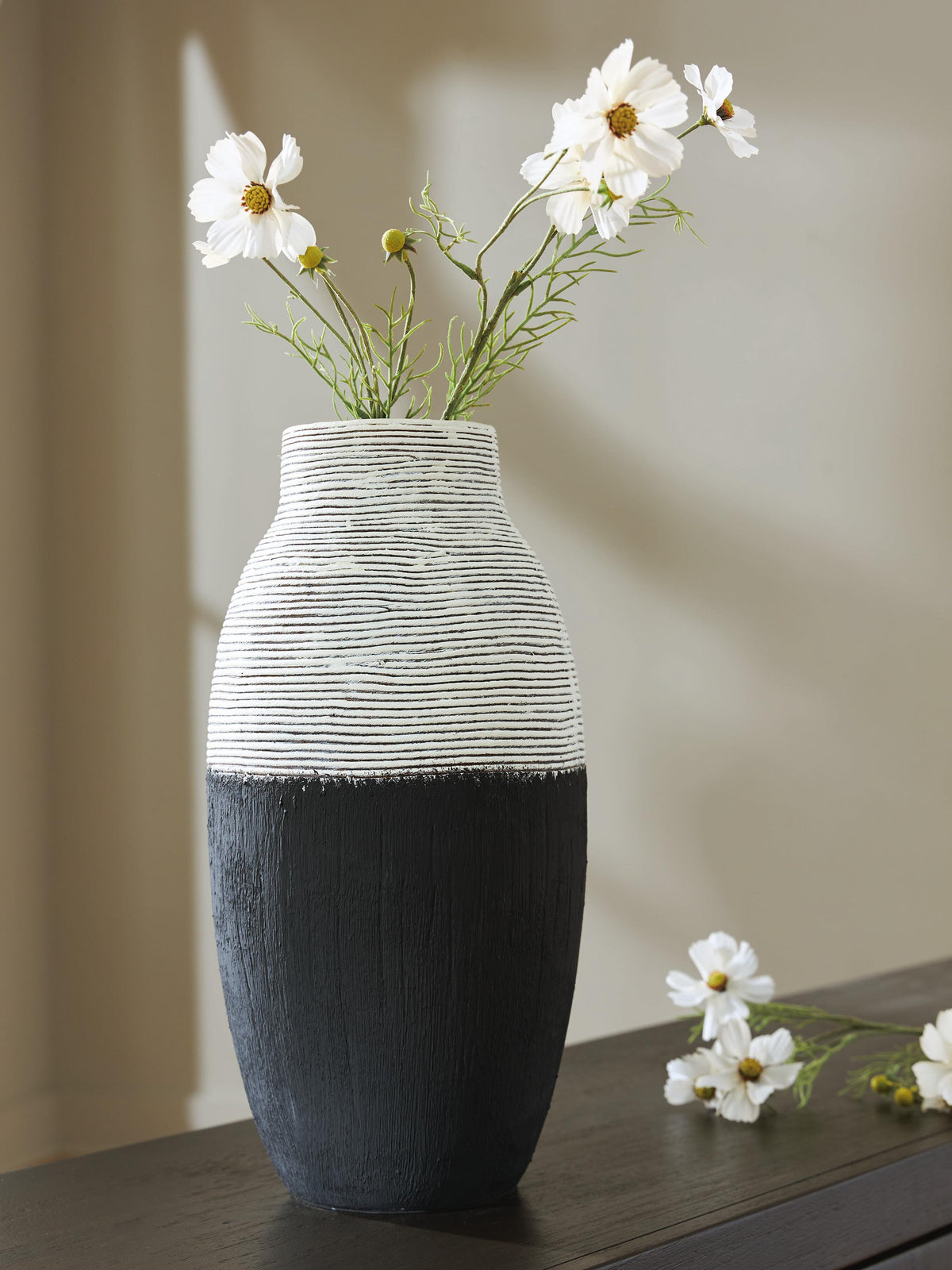 Girtha Vase - A2000877 - product view or room setting; only vase included (supplier image 6)