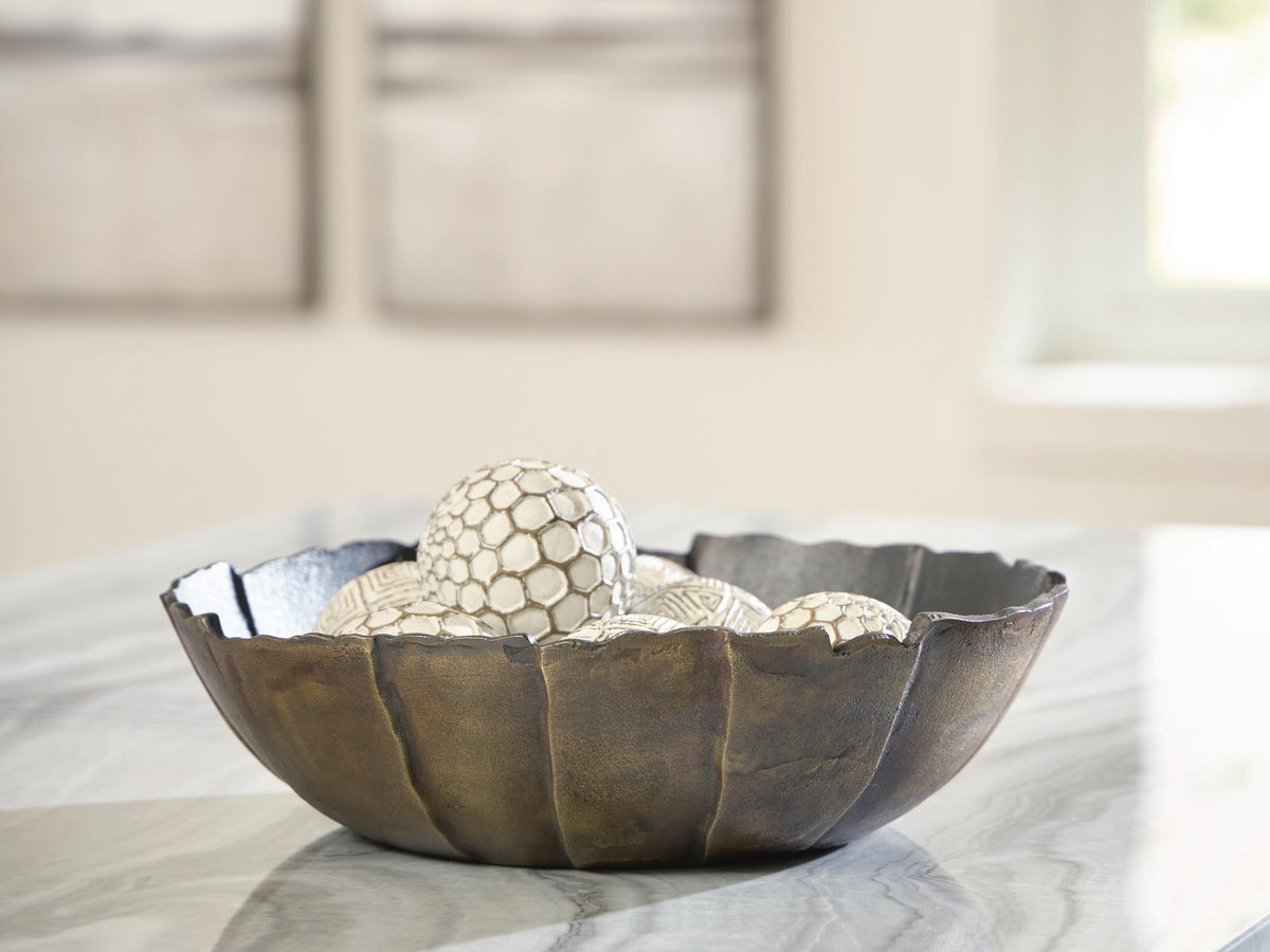 Aidman Bowl - A2000895 - product view or room setting; only decorative bowl included (supplier image 2)
