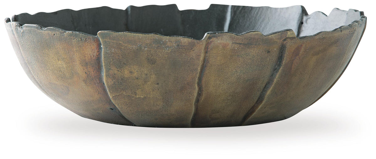 Aidman Bowl - A2000895 - product view or room setting; only decorative bowl included (supplier image 1)