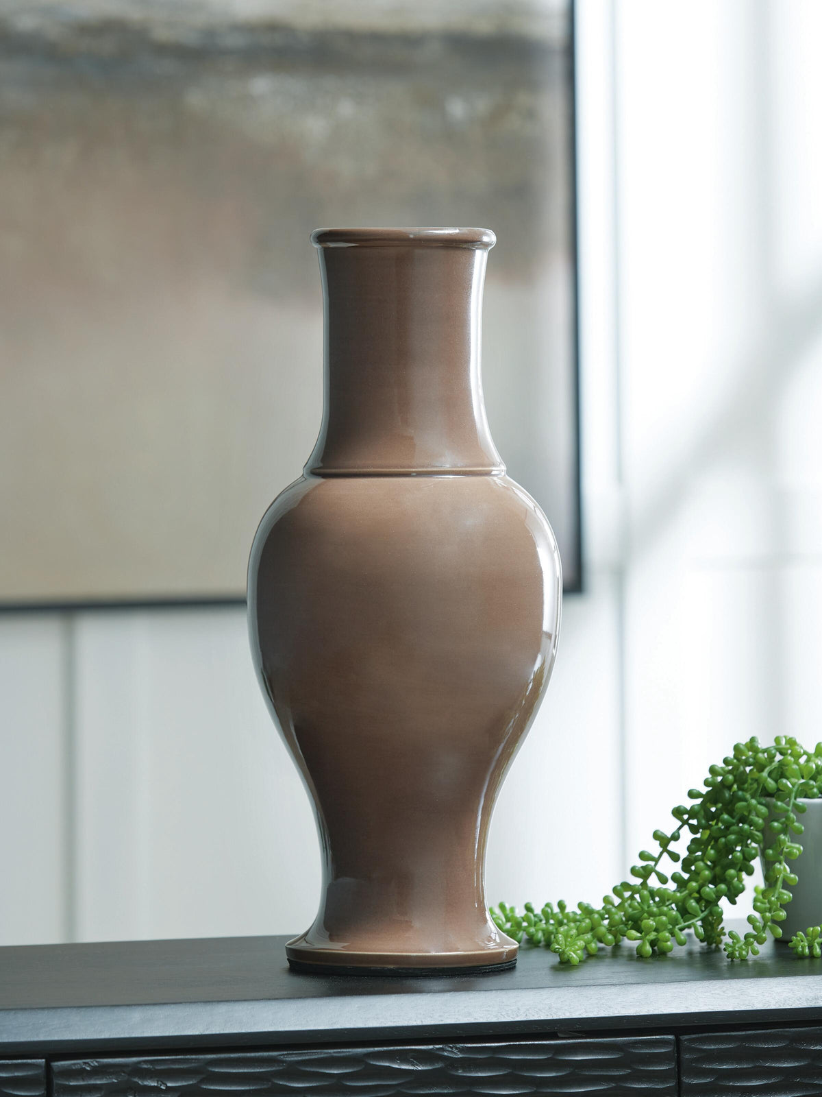 Tillmer Vase - A2000908 - product view or room setting; only vase included (supplier image 2)