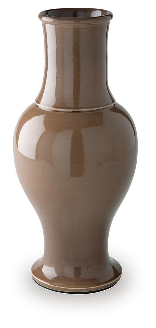 Tillmer Vase - A2000908 - product view or room setting; only vase included (supplier image 3)