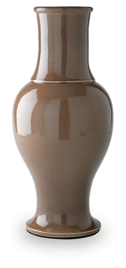 Tillmer Vase - A2000908 - product view or room setting; only vase included (supplier image 1)