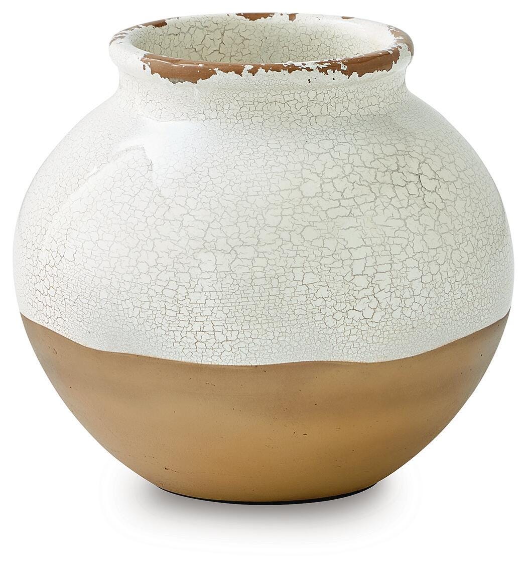 Vercott Vase - A2000957 - product view or room setting; only vase included (supplier image 3)