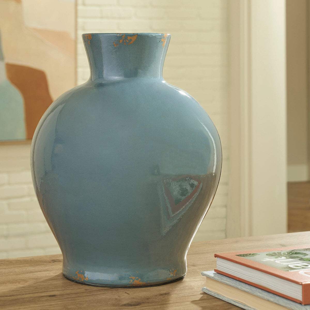 Giliburgh Vase - A2000959 - product view or room setting; only vase included (supplier image 5)