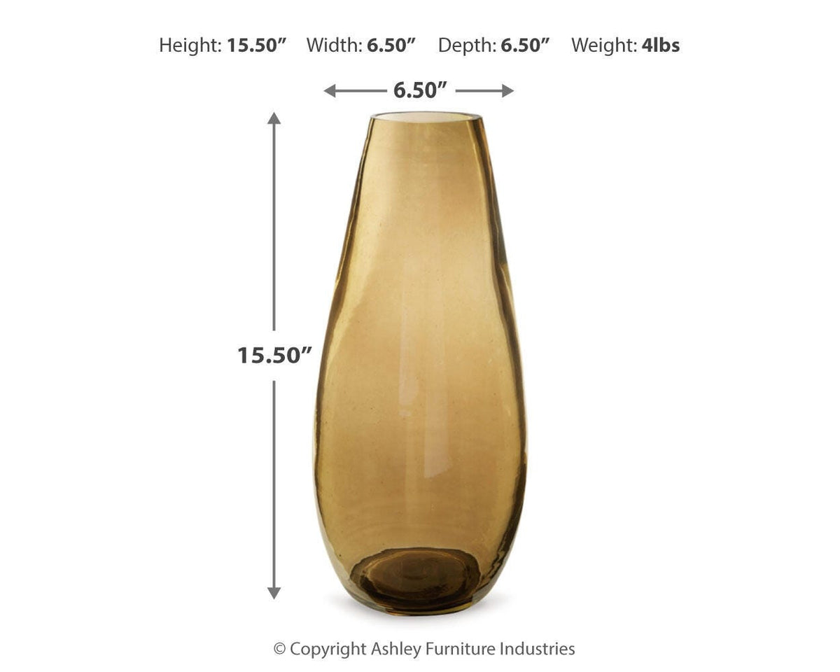 Rhettman Indoor/Outdoor Vase - A2900005 - approximate manufacturer dimensions (supplier image 10)