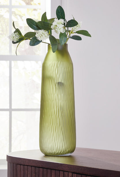 Scottyard Indoor/Outdoor Vase - A2900009 - product view or room setting; only vase included (supplier image 2)