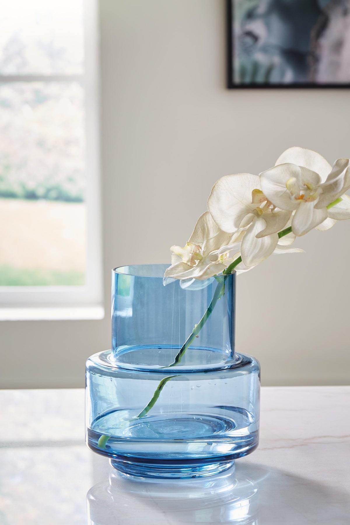 Bealen Indoor/Outdoor Vase - A2900012 - product view or room setting; only vase included (supplier image 6)