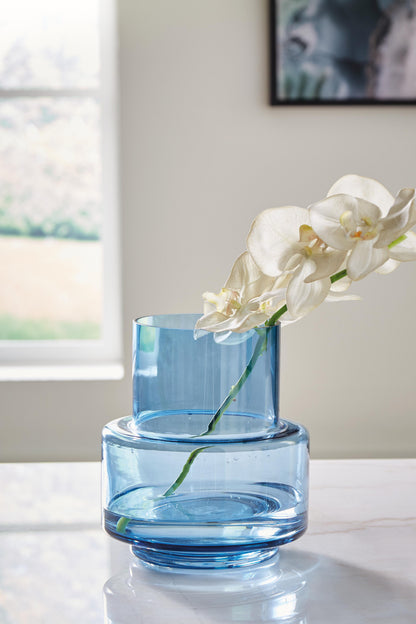 Bealen Indoor/Outdoor Vase - A2900012 - product view or room setting; only vase included (supplier image 6)