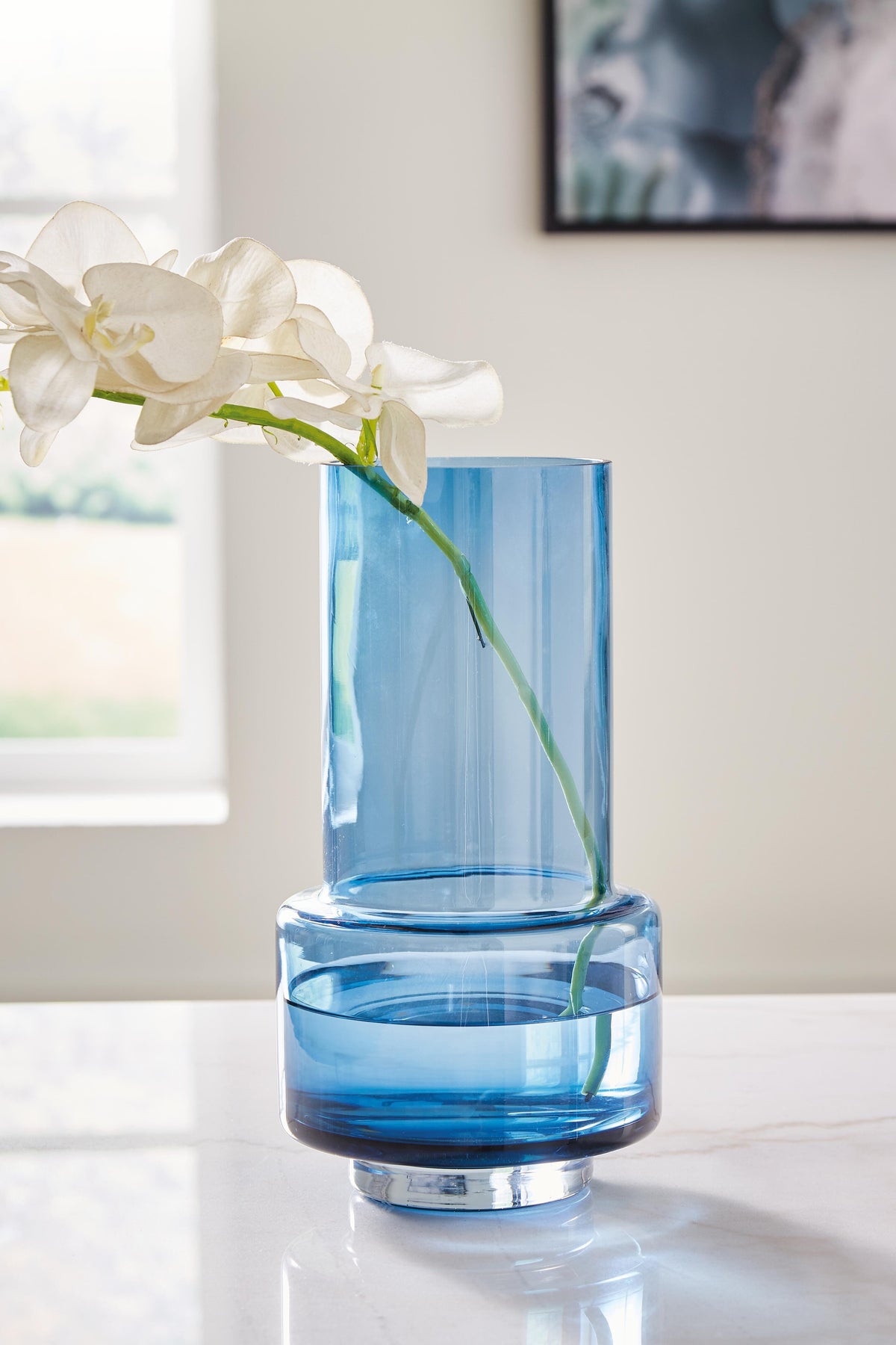 Bealen Indoor/Outdoor Vase - A2900013 - product view or room setting; only vase included (supplier image 2)