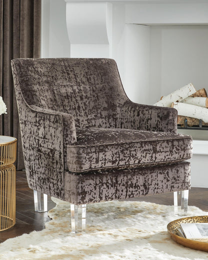 Gloriann Accent Chair - A3000106 - product view or room setting; only accent chair included (supplier image 2)