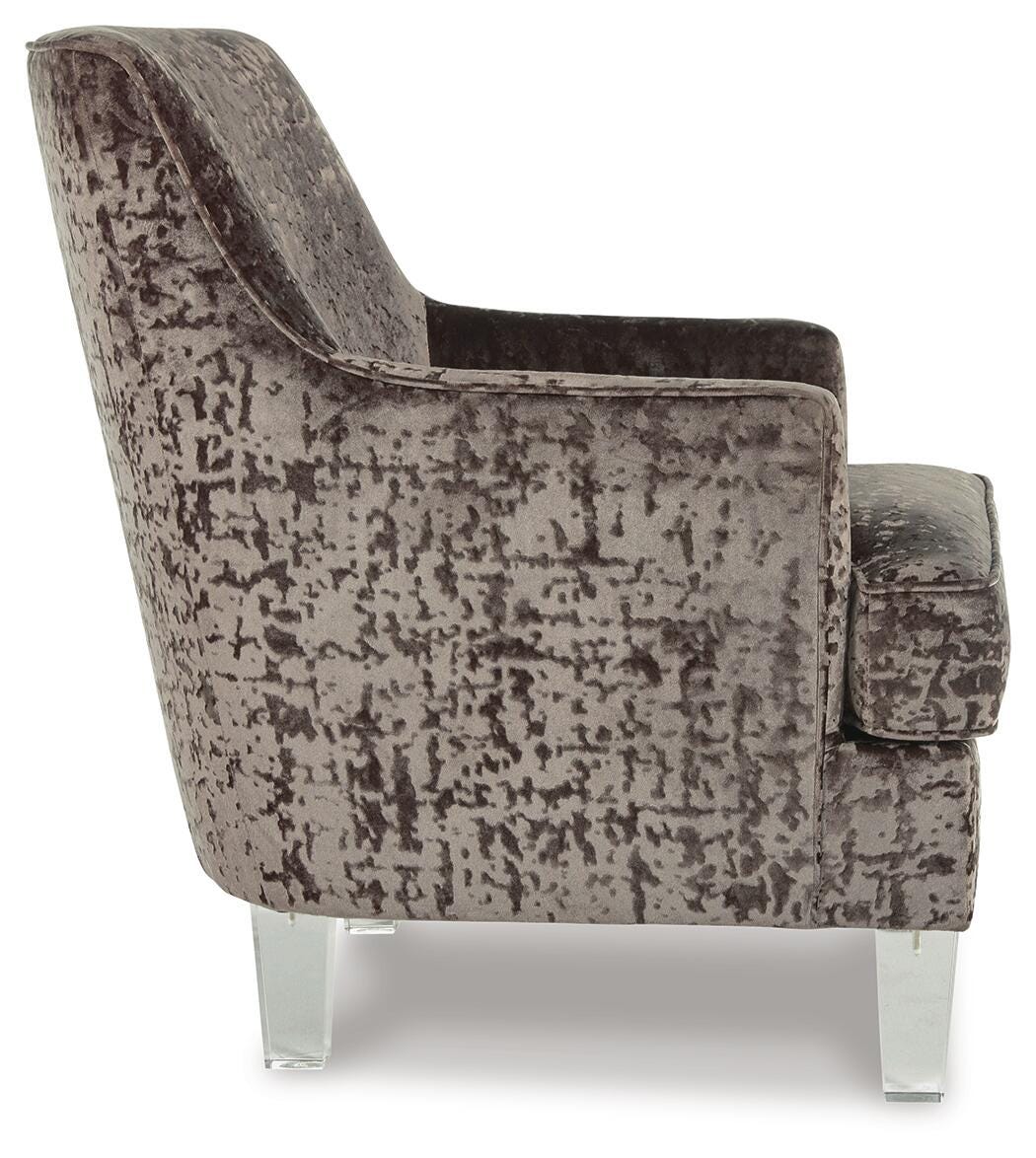 Gloriann Accent Chair - A3000106 - product view or room setting; only accent chair included (supplier image 3)