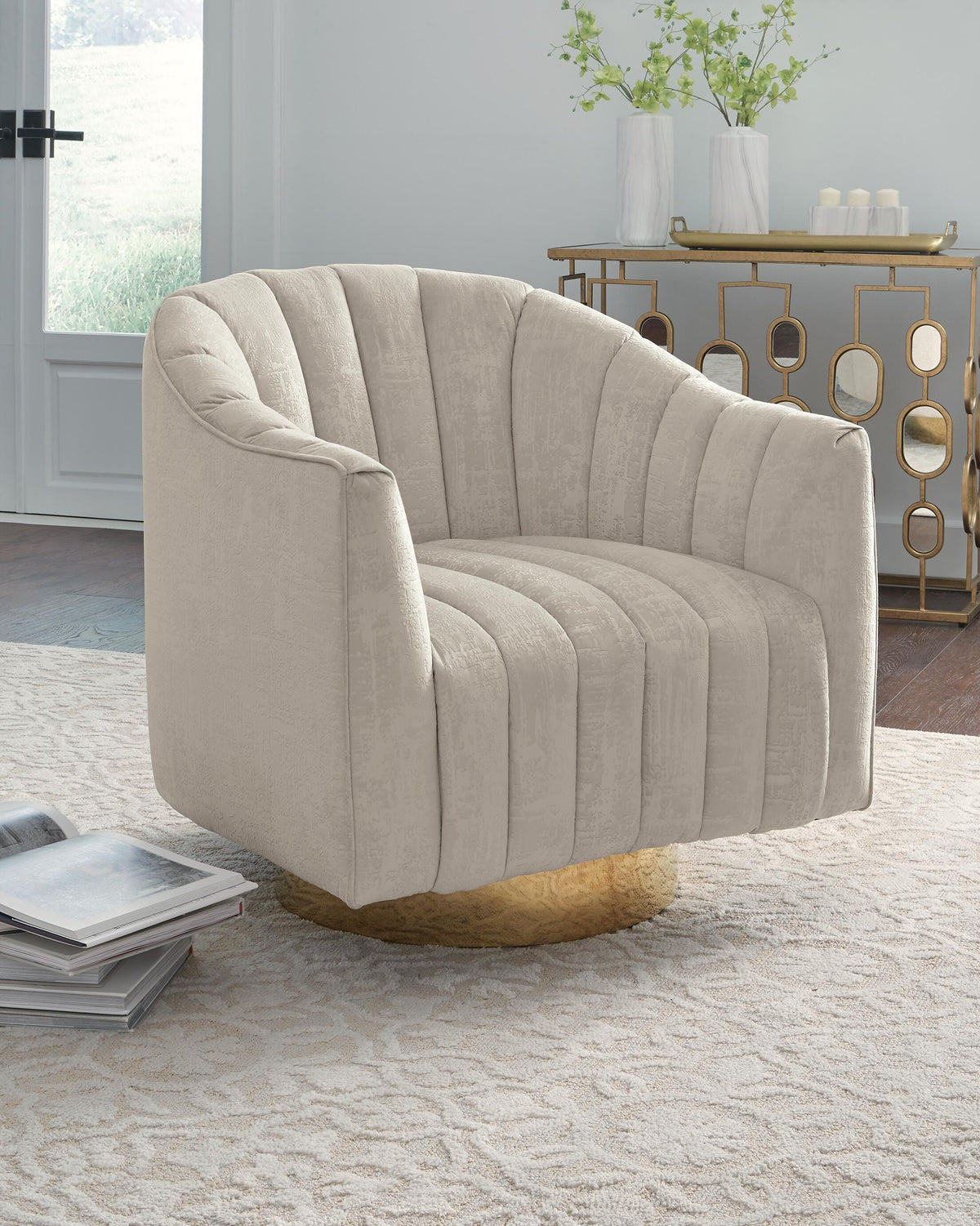 Penzlin Accent Chair - A3000241 - product view or room setting; only accent chair included (supplier image 2)