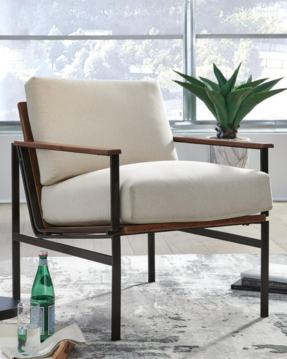 Tilden Accent Chair - A3000271 - product view or room setting; only accent chair included (supplier image 2)
