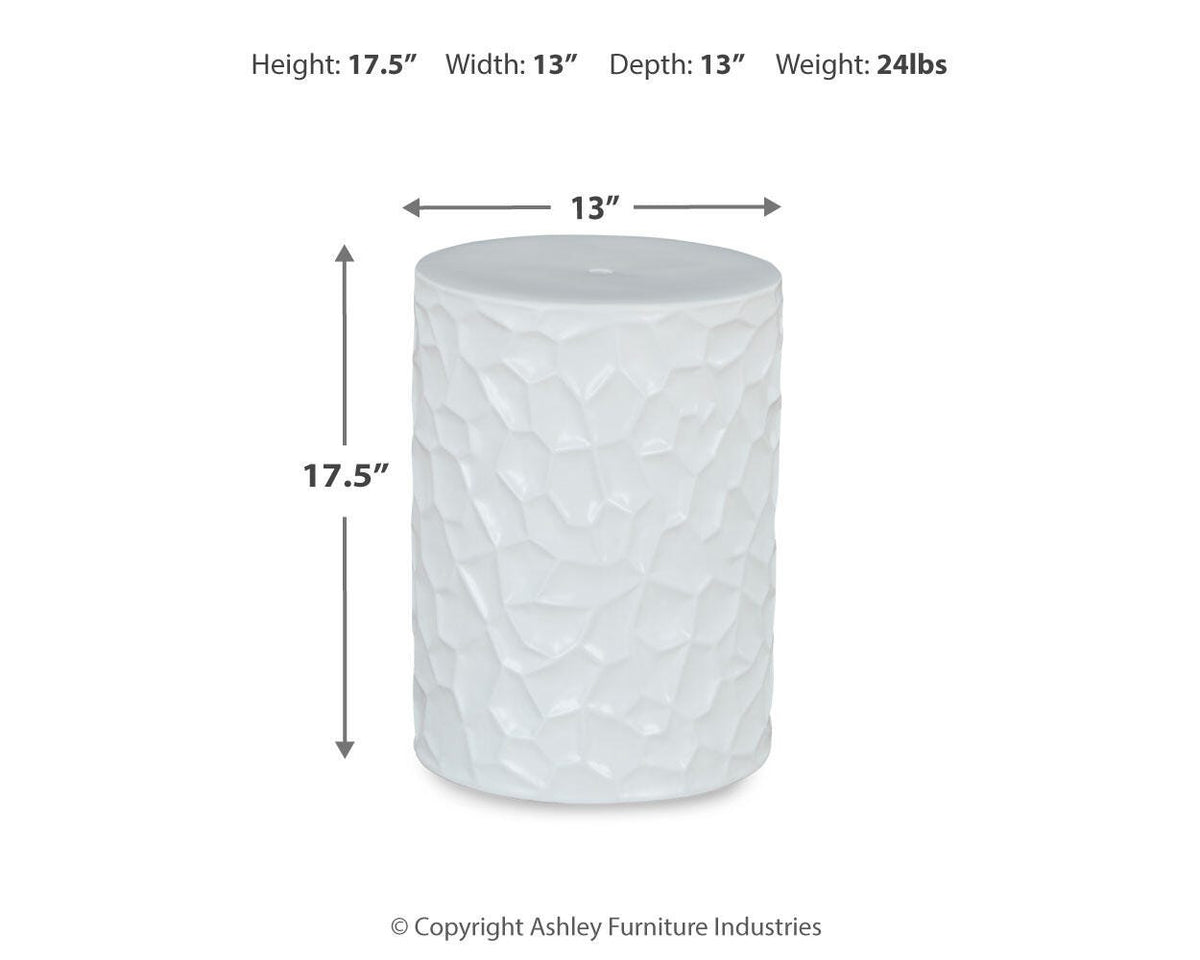 Jungrove Indoor/Outdoor Stool - A3000633 - approximate manufacturer dimensions (supplier image 4)