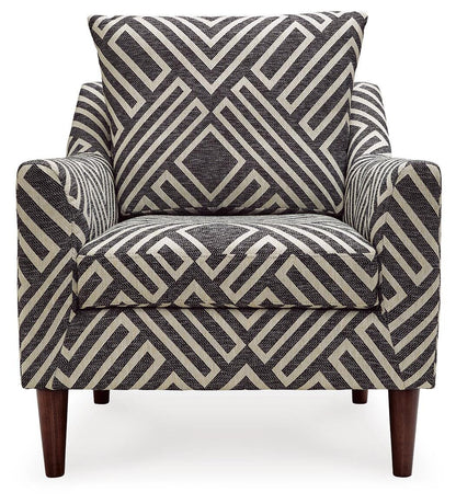 Morrilton Next-Gen Nuvella Accent Chair - A3000641 - product view or room setting; only accent chair included (supplier image 3)