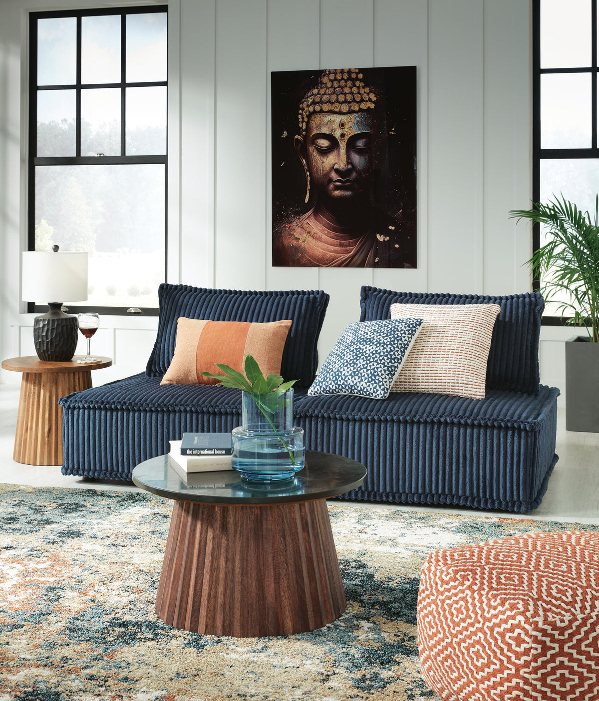 Bales Sectional - A3000662A1 - product view or room setting; complete kit and included component views (supplier image 91)